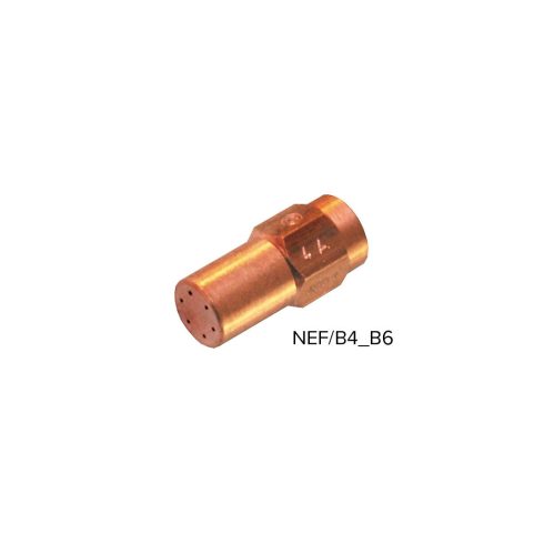 Többlángú melegítőfej NEF/B6 acetilén 1000 l/h 14067535