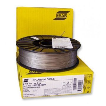 Esab OK 16.12 AUTROD 308 LSi hegesztő huzal 0,8mm 1kg/5kg 1612084600 hegesztés hegesztéstechnika