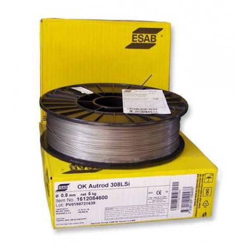 Esab OK 16.12 AUTROD 308 LSi hegesztő huzal 0,8mm 1kg/5kg 1612084600 hegesztés hegesztéstechnika