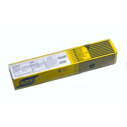 Esab OK 43.32 3,2x350mm ötvözetlen rutilos hegesztő elektróda  433232 esab hegesztéstechnika pálca