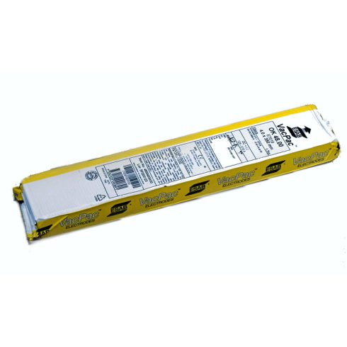 Esab OK 48.00 4,0x450mm ötvözetlen bázikus hegesztő elektróda  480040 esab hegesztéstechnika pálca