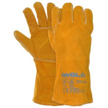Iweld hegesztéstechnika Hegesztő védőkesztyű, bélelt, KEVLAR 14" (WEGK-1410-YL) 50WEGK1410YL