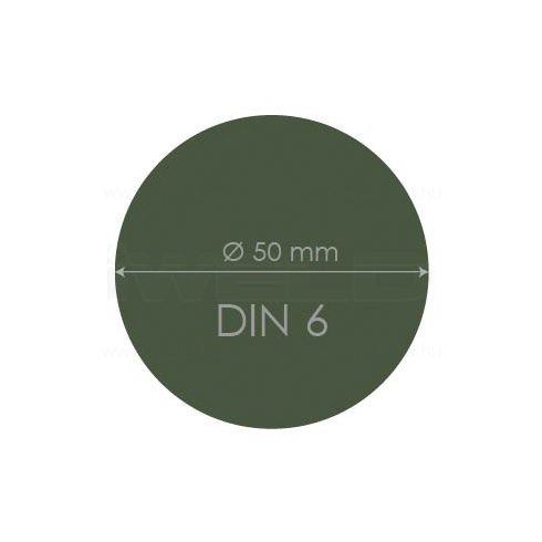 Iweld hegesztéstechnika Védőüveg DIN 6 50mm 548980051043