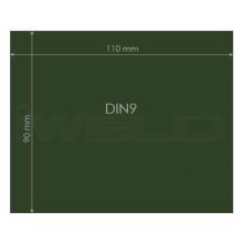 Iweld hegesztéstechnika Védőüveg DIN 9 90x110mm 548980055012