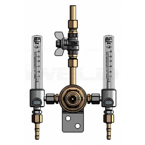 IWELD DYNALINE Iker Rotás hálózati nyomáscsökkentő készlet 30l/min 5DNL2ROTASET