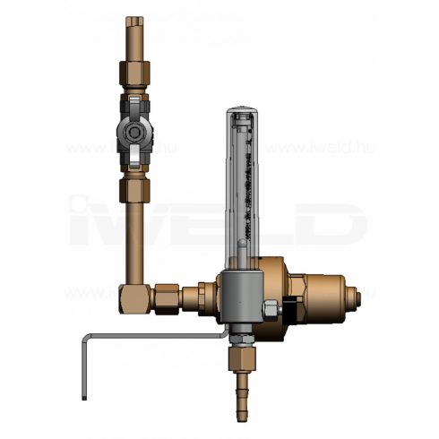 IWELD DYNALINE Iker Rotás hálózati nyomáscsökkentő készlet 30l/min 5DNL2ROTASET