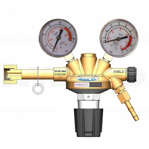 IWELD DYNAREG Argon nyomáscsökkentő 230/22l/min (H) 5DRGAR23022L