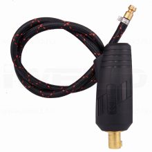Iweld hegesztéstechnika AWI pisztoly csatlakozó dugó vízhűtéses 35-50mm2-0,6m gázt. 711P001220