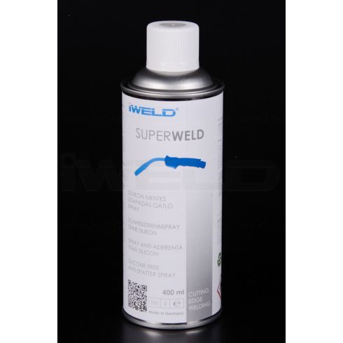 Iweld hegesztéstechnika SUPERWELD letapadás gátló spray 400ml, szilikon mentes 750SWSPRAY