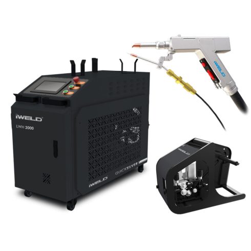 IWELD Vízhűtéses fiber lézer hegesztőgép 2000W (komplett egység) 800HLW2000