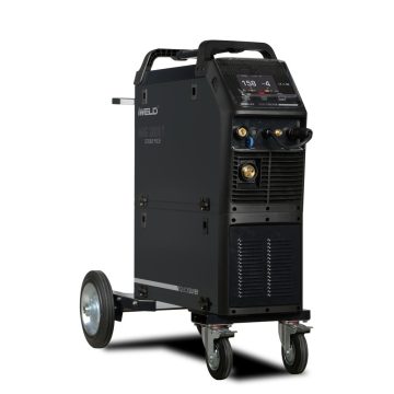   IWELD MIG 2800T Double pulse hegesztő inverter kocsival szerszámtartóval 800MIG2800DPT