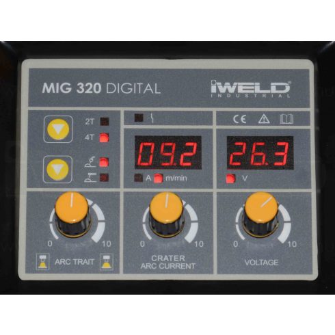 IWELD hegesztőgép MIG 320 DIGITAL hegesztő inverter 800MIG320