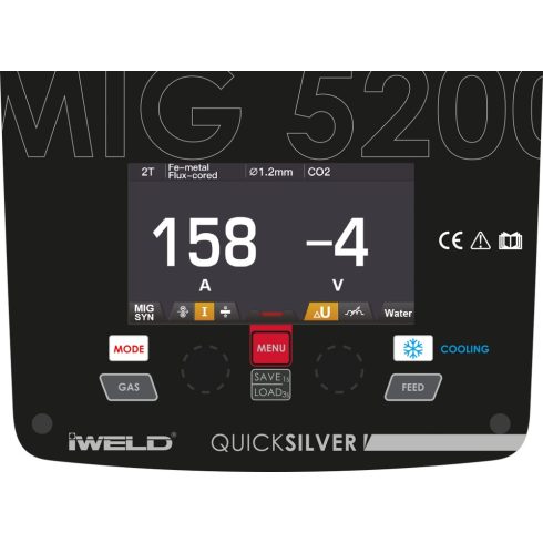 IWELD MIG 5200 Double pulse hegesztő inverter 800MIG5200DP