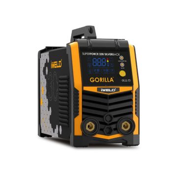 IWELD hegesztőgép GORILLA SUPERFORCE 230 (215A) Hegesztő inverter 80GOSPFC230