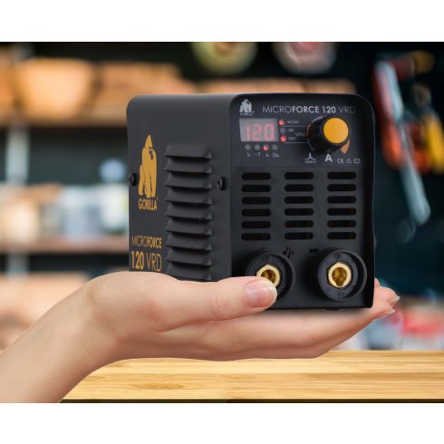 IWELD hegesztőgép GORILLA MICROFORCE 120 VRD hegesztő inverter 80MROFRC120