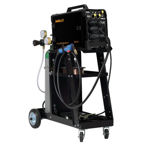 IWELD GORILLA POCKETMIG 205 SILVERBACK hegesztőgép kocsival