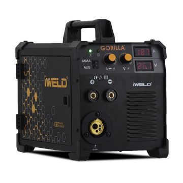 IWELD GORILLA POCKETMIG 195 ALUFLUX hegesztő inverter