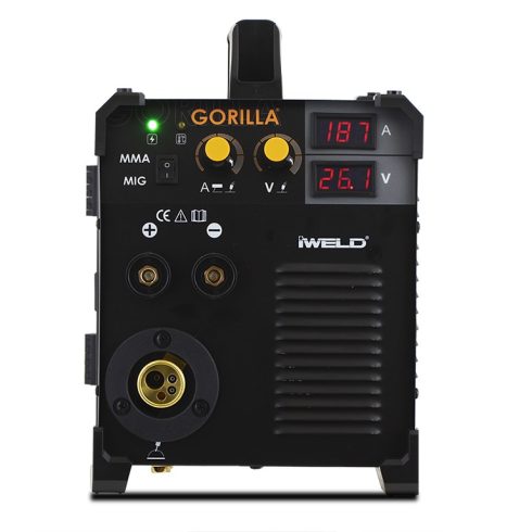  IWELD GORILLA POCKETMIG 195 ALUFLUX hegesztő inverter