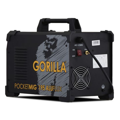  IWELD GORILLA POCKETMIG 195 ALUFLUX hegesztő inverter