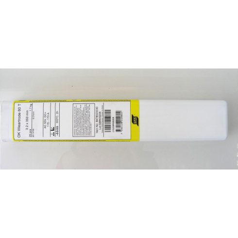 Esab OK 84.78 Weartrode 60 T 3,2x350mm felrakó hegesztő elektróda 84783230G0 hegesztéstechnika pálca