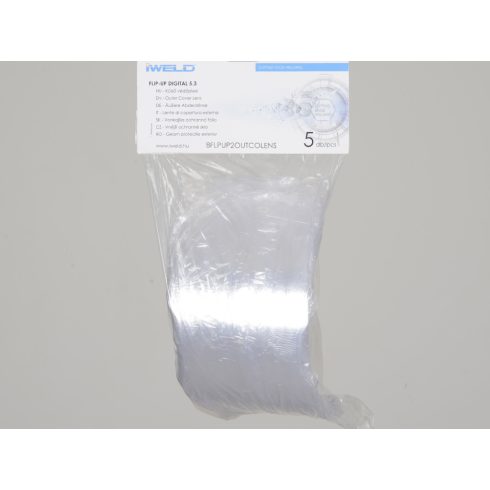 IWELD FLIP-UP Digital 5.3 külső védőplexi (5 db/cs)