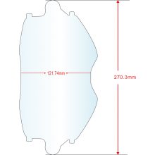 IWELD FLIP-UP köszörűs védőplexi (2 darab/csomag)