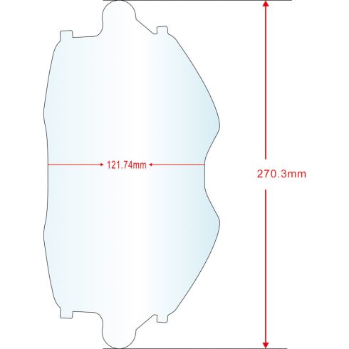 IWELD FLIP-UP köszörűs védőplexi (2 darab/csomag)