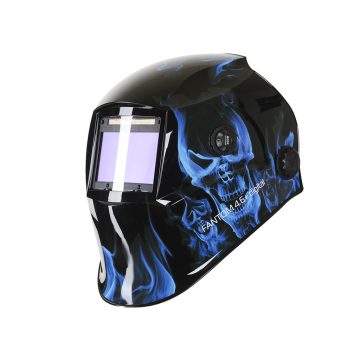   IWELD FANTOM 4.6+ DIGITAL Automata hegesztő fejpajzs (kék-koponya) 8FNTM4BLUEINF