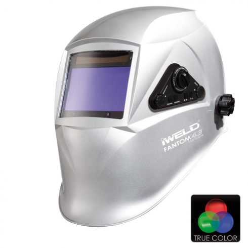 IWELD FANTOM 4.6 Automata hegesztő fejpajzs (ezüst-metál) 8FNTM4SILMET