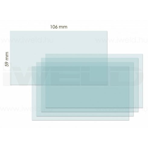 IWELD FANTOM 4 belső védőplexi 106x59mm 8FNTMINCOLENS