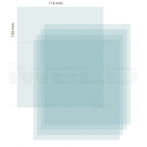 IWELD PANTHER DIGITAL 5.1 külső védőplexi 114x133mm 8PNTHR51OUTCL