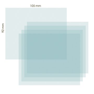 IWELD ROBOTIC / FLIPUP Digital belső védőplexi 105x92mm