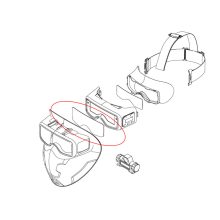   IWELD SCUBADOO LCD automata hegesztő maszk külső védőplexi (2 db/cs)