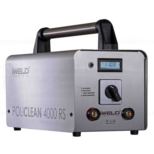 Iweld hegesztéstechnika POLICLEAN 4000 RS Varrattisztító és felület polírozó készülék 9CLEANE4000RS