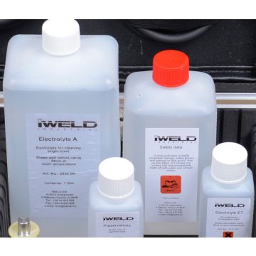 Iweld hegesztéstechnika POLICLEAN tisztító 'LF' elektrolit (1,0l) 9CLEANELECTLF1