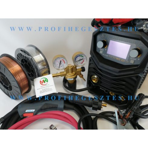 IWELD GORILLA POCKETMIG 225 DOUBLE PULSE hegesztőgép csomag