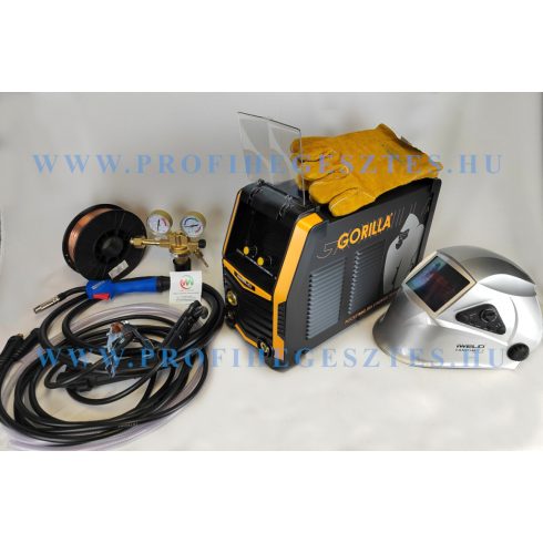 IWELD GORILLA POCKETMIG 205 SYNERGIC Silverback hegesztőgép csomag